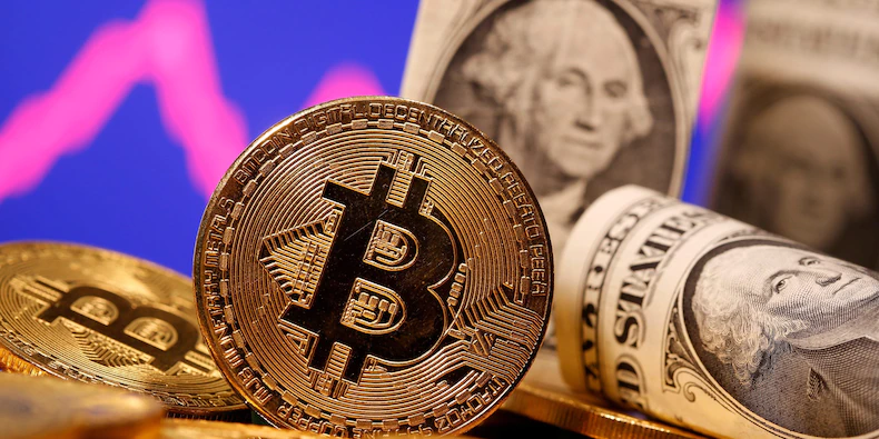 Bitcoin tumbles 6% to below $53,000 while ether slides –