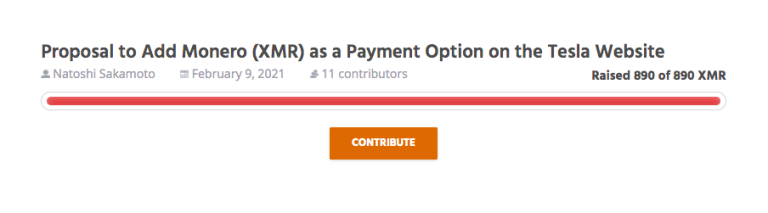 Monero community wants Elon Musk to add XMR as Tesla