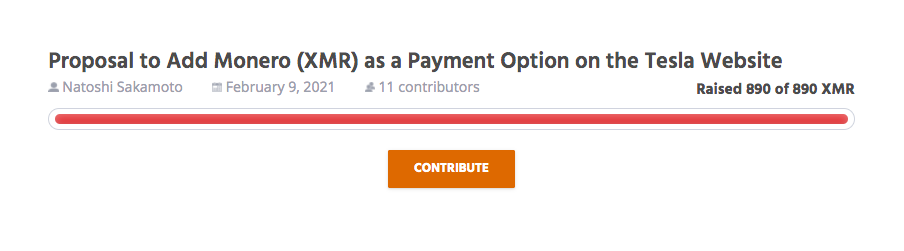 Monero community wants Elon Musk to add XMR as Tesla