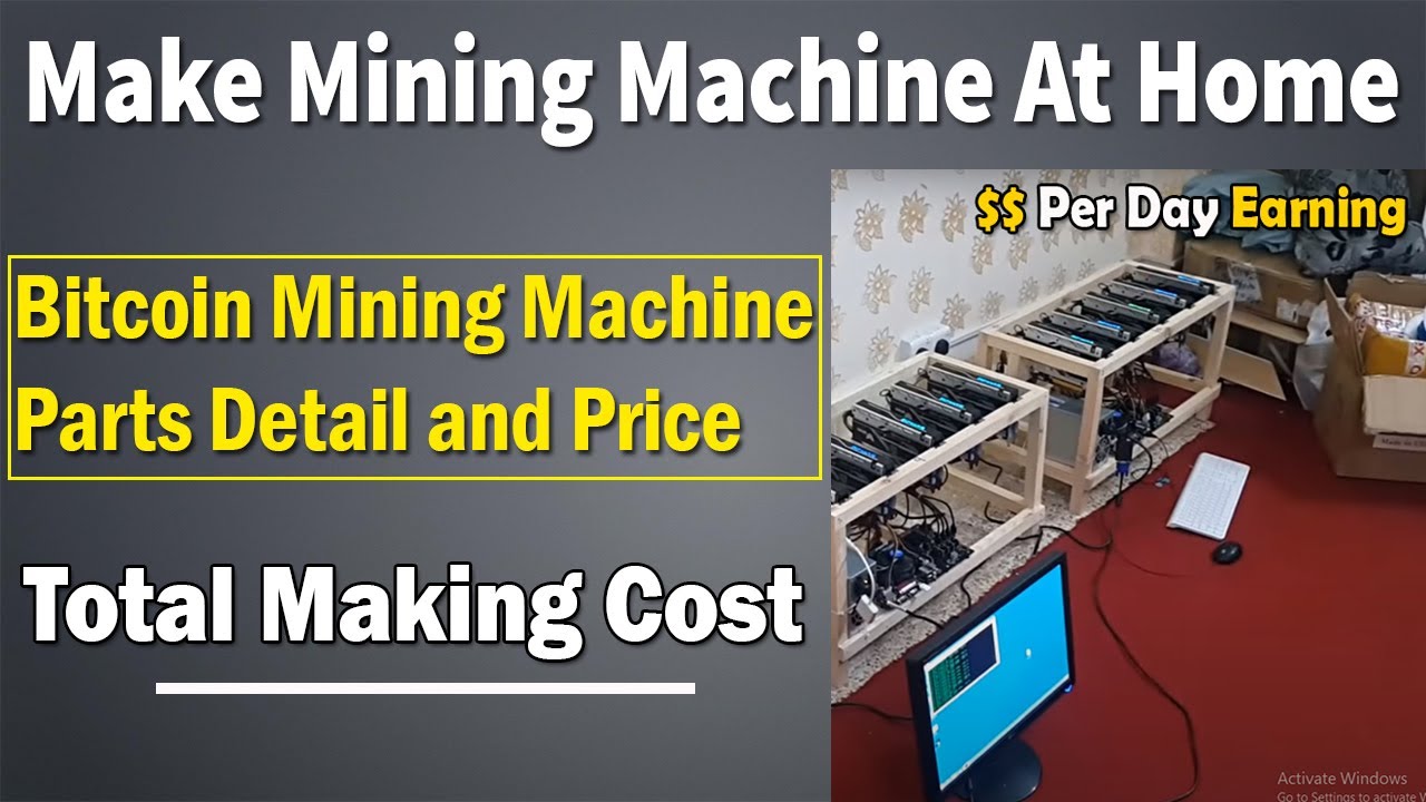 how to build bitcoin mining machine