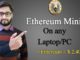 Cryptocurrency Ethereum mining with laptop or mobile | Ethereum mining software | Raja Abdullah