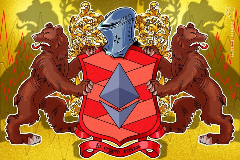 Ethereum ‘head & shoulders’ chart pattern puts ETH price at