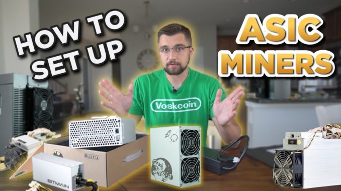 How To Set Up an ASIC Miner