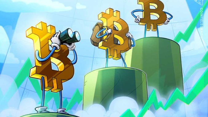 Bitcoin gains $1.5K in under an hour as BTC price erases days of downtrend