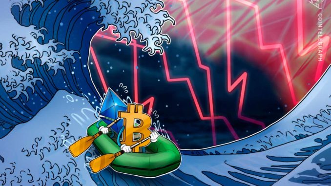 Ethereum acts as a 'hedge' in Bitcoin price crash as ETH/BTC hits 3-year high