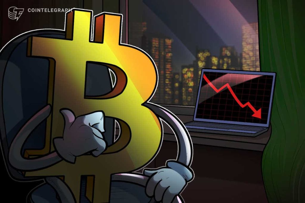 BTC price falls to $34K as Bitcoin RSI reaches most