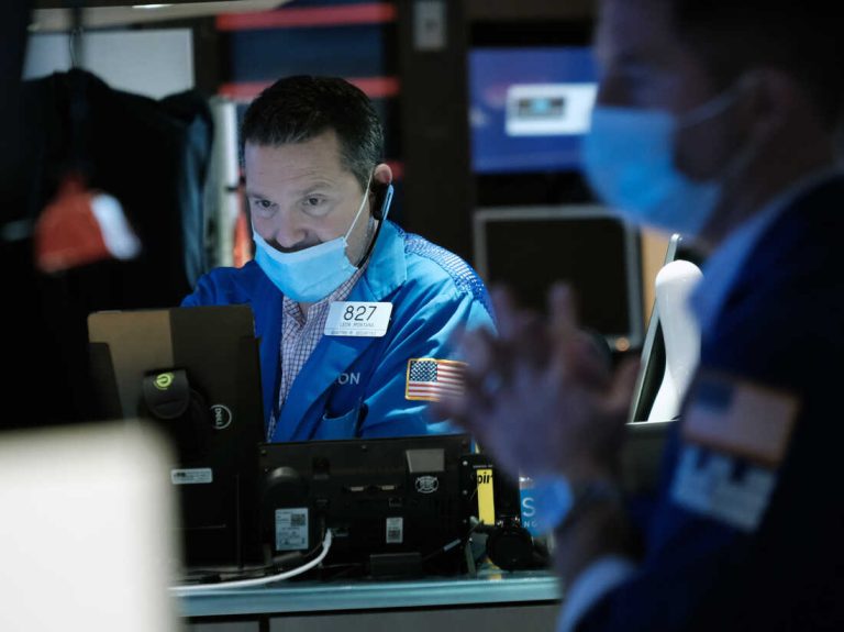 Stocks slump on inflation fears; Bitcoin also tumbles : NPR