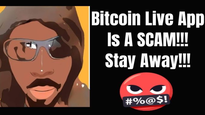Bitcoin Live App Scam!! Bitcoin Cryptocurrency Mining (STAY AWAY FROM THIS!!)