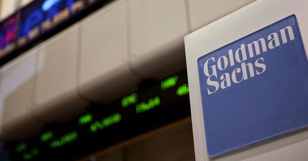 Goldman Sachs Says It Is Exploring the Tokenization of Real