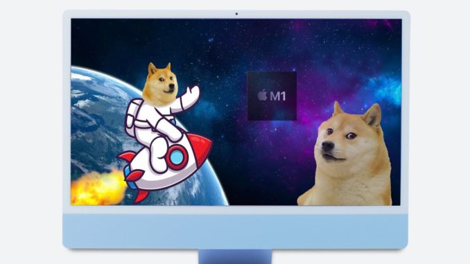 Mining Dogecoin ($DOGE) on the NEW Apple M1 iMac (2021): Free Cryptocurrency?