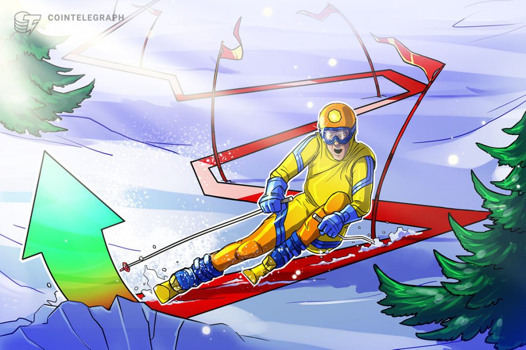 Total crypto market cap reclaims $1 trillion as Bitcoin, Ethereum