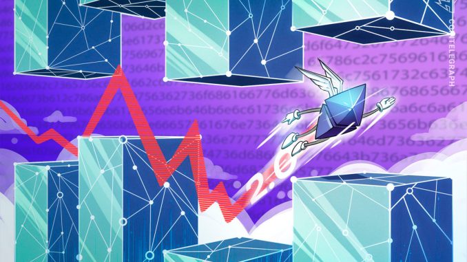 Ethereum Merge spikes block creation with a faster average block