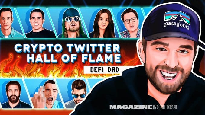 DeFi Dad, Hall of Flame Cointelegraph Magazine