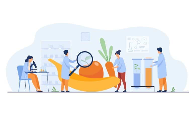 biology scientists doing research fruits people cultivating plants lab vector illustration gmo food agriculture science concept 74855 9807.jpg