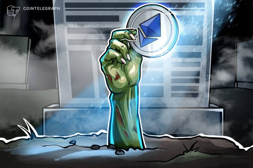 Ether death cross threatens more downside as ETH price trades