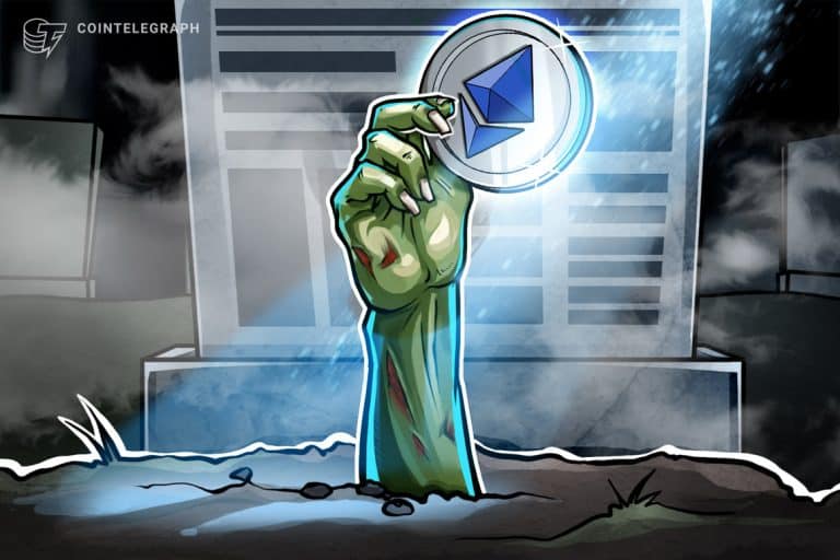 Ether death cross threatens more downside as ETH price trades