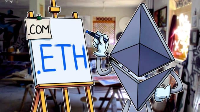 Unstoppable Domains adds .eth domains through Ethereum Name Service partnership